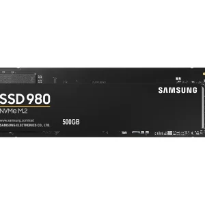 SAMSUNG 980 SSD, 500GB, PCIe 3.0, M.2.