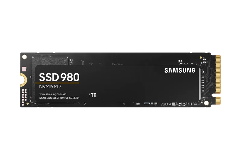 SAMSUNG 980 SSD, 1TB, PCIe 3.0, M.2