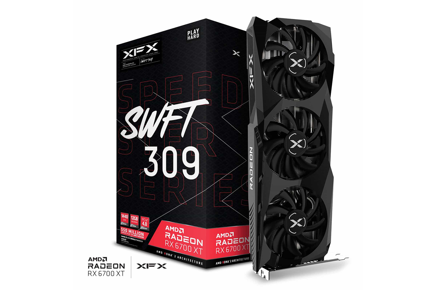 XFX RX 6700 XT SPEEDSTER SWFT309, grafička kartica