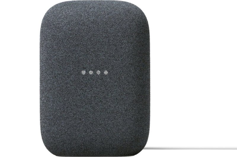 Google Nest Audio pametni zvučnik, tamno sivi