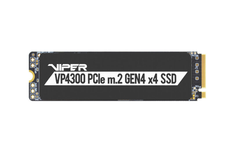 Patriot Viper VP4300 SSD, 1TB, PCIe 4.0, M.2