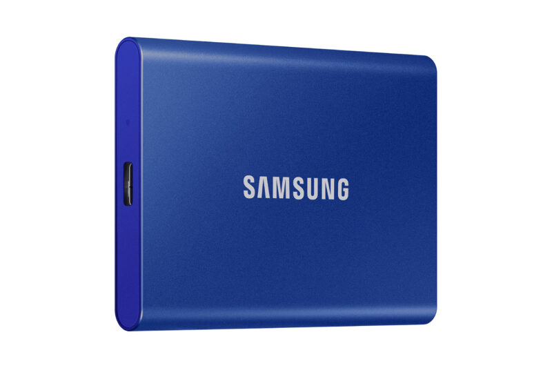 Samsung Portable SSD T7, 1TB, USB 3.2, Plavi