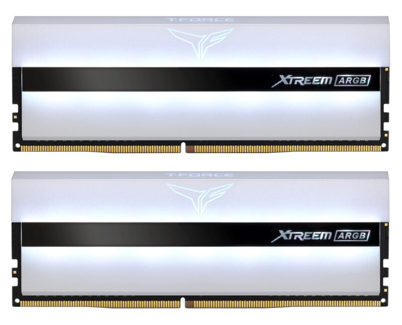Teamgroup XTREEM ARGB WHITE 16GB Kit (2x8GB) DDR4 memorija, 3600MHz, CL14