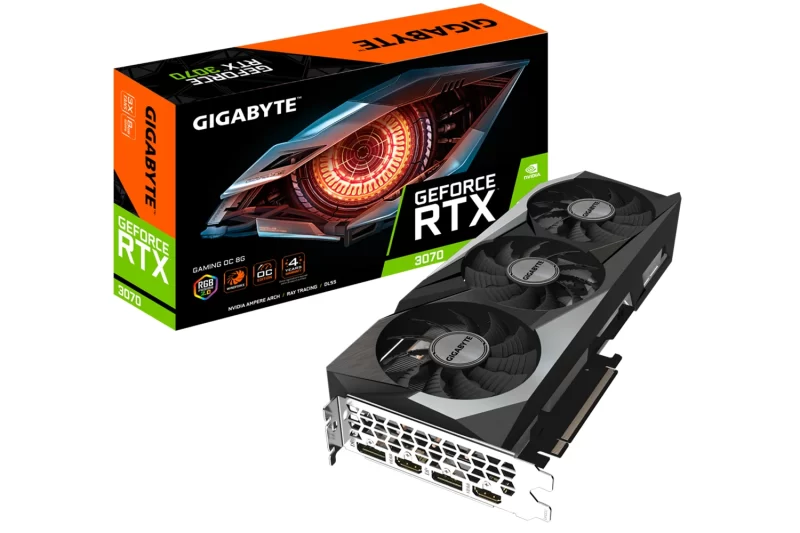 GIGABYTE GeForce RTX 3070 GAMING OC 8G, grafička kartica