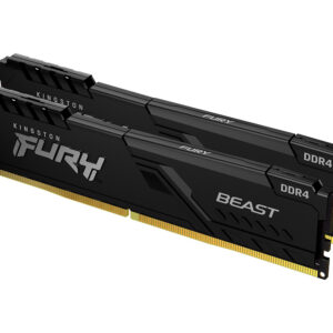 Kingston Fury Beast 8GB (2x4GB) kit DDR4 memorija, 3200MHz, CL16