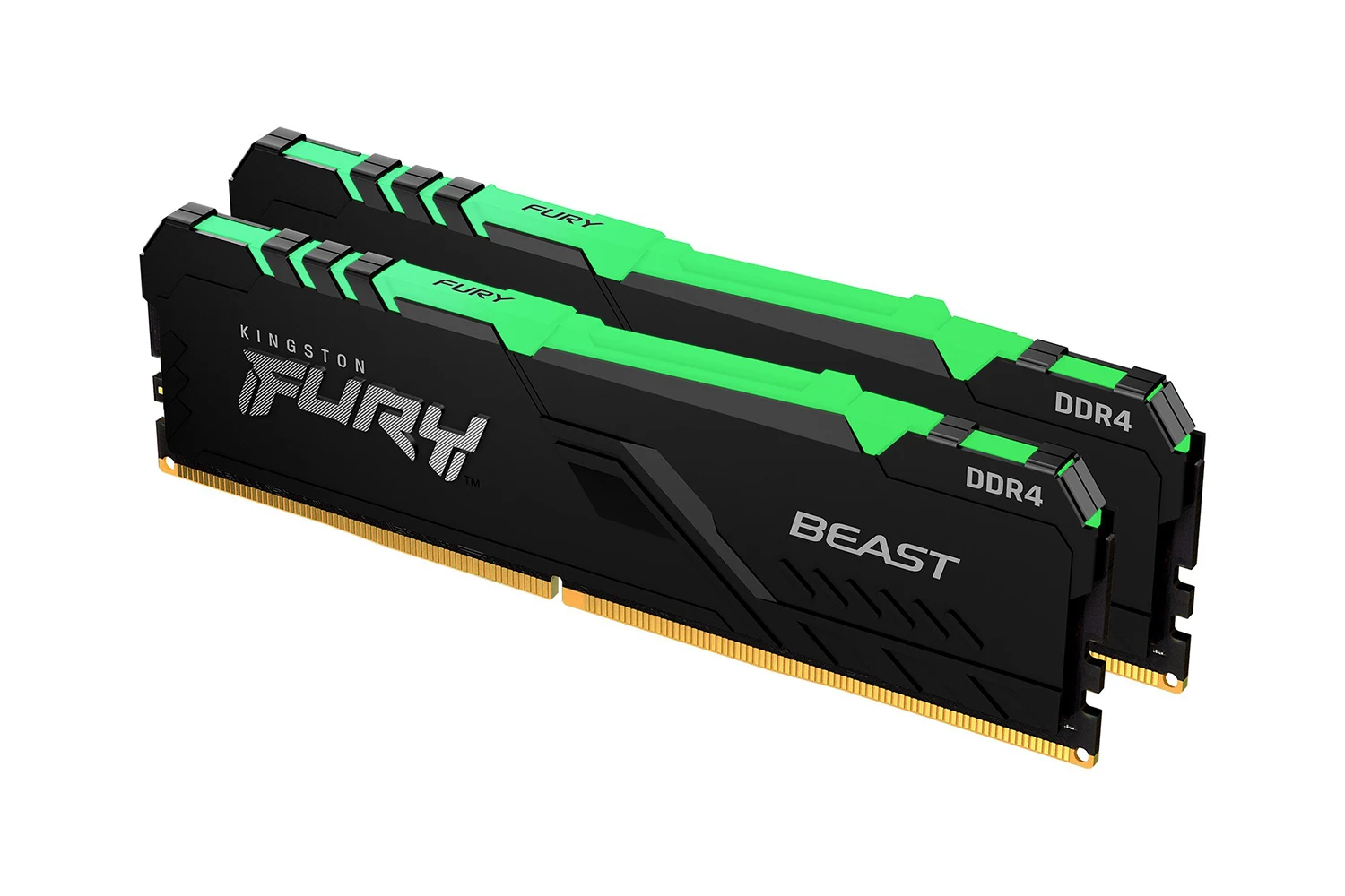 Kingston Fury Beast RGB 32GB (2x16GB) DDR4 memorija, 3200MHz, CL16