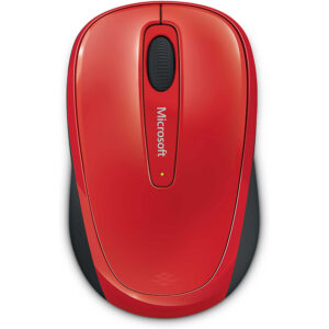 Microsoft Wireless Mobile Mouse 3500 Red, bežični miš