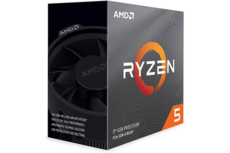AMD Ryzen 5 5600X procesor 6C/12T, (4.6GHz, 35MB, 65W) s Wraith Spire hladnjakom