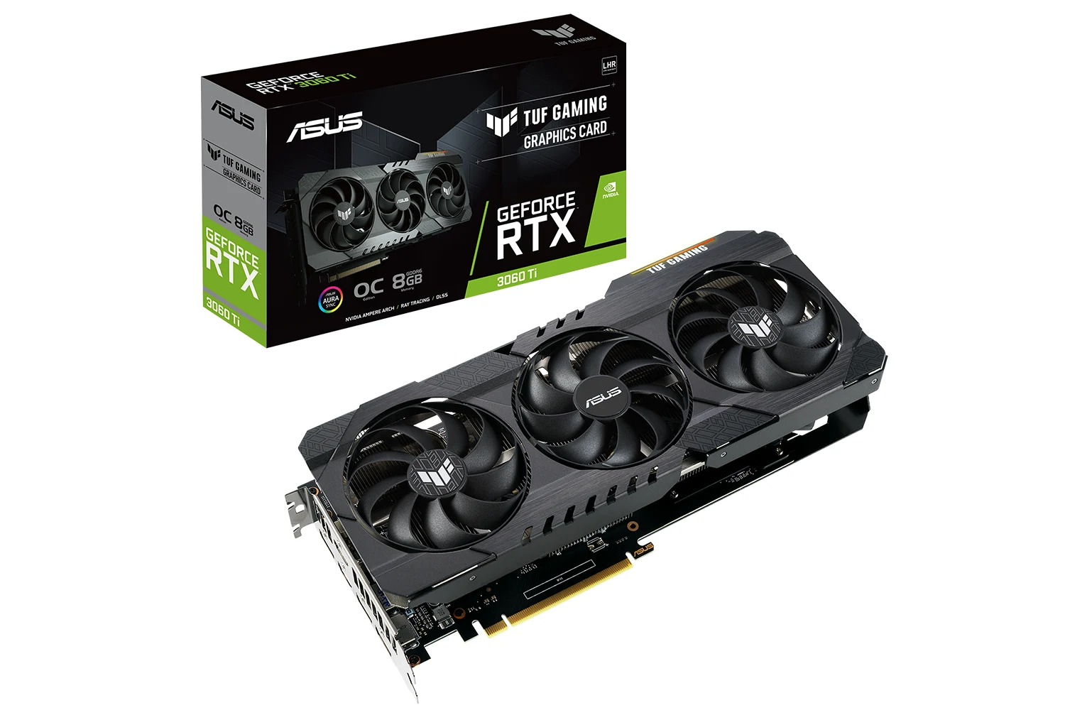 ASUS GeForce RTX 3060 Ti GAMING OC TUF V2, grafička kartica