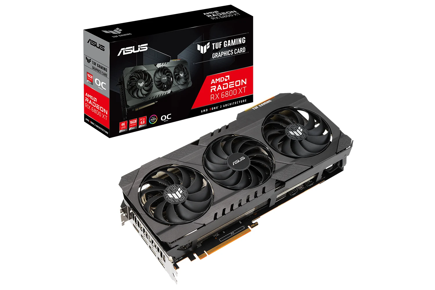 Asus TUF GAMING Radeon RX 6800 XT OC Edition, grafička kartica