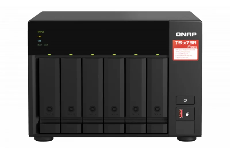 QNAP TS-673A-8G NAS server