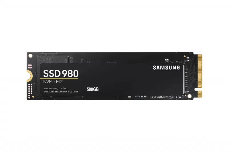 Samsung 980 SSD, 500GB, PCIe 3.0, M.2.