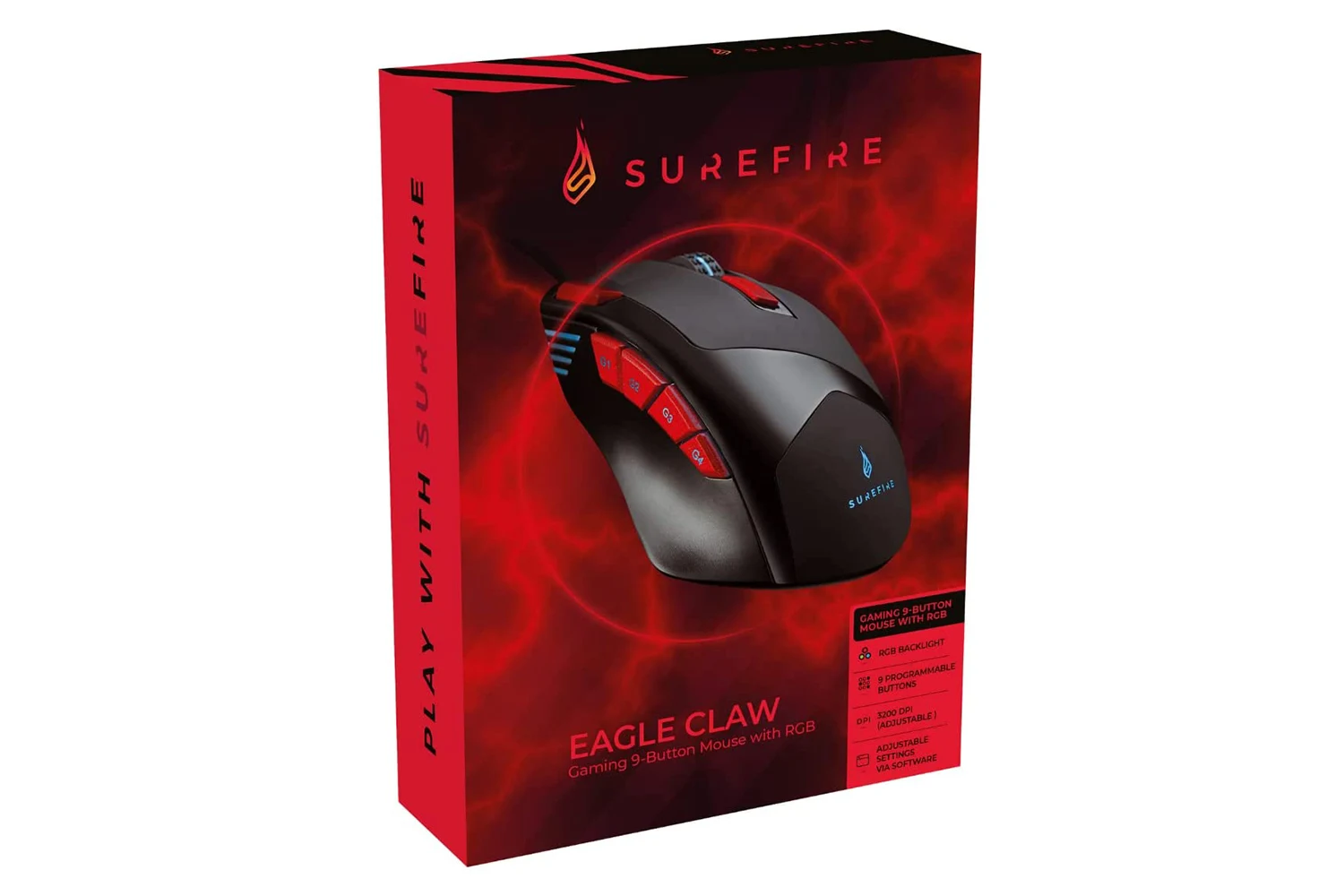 SureFire Eagle Claw, žični miš - Slika 4