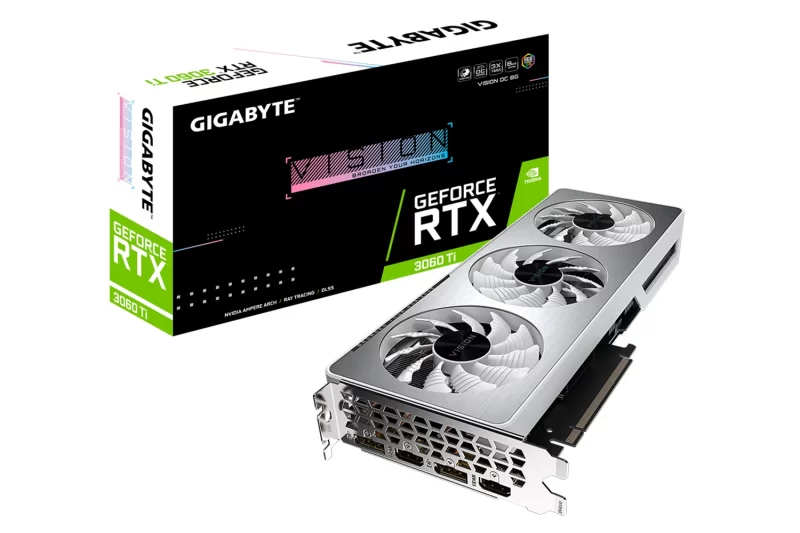 GIGABYTE GeForce RTX 3060 Ti VISION OC 8G, grafička kartica