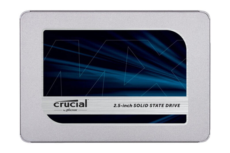 CRUCIAL MX500 SSD, 4TB, SATA III, 2.5″