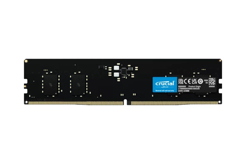 CRUCIAL U-DIMM 8GB DDR5 memorija, 4800MHz, CL40