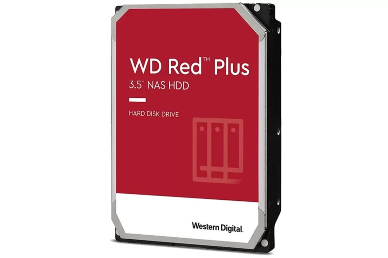 Western Digital Red™ Plus NAS (CMR) HDD, 12TB, 5400RPM, 3,5"