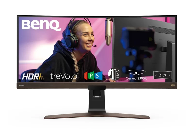 BenQ EW3880R monitor, 38", UWQHD, USB-C, HDR, Zvuč., IPS