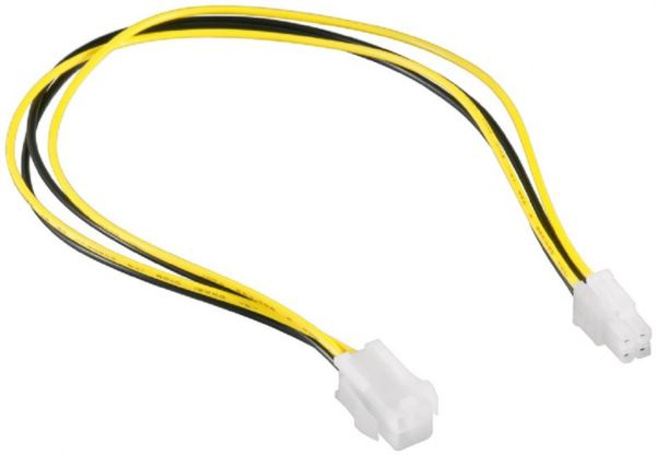 Gembird ATX 4-pin internal power supply extension cable, 0.3 m