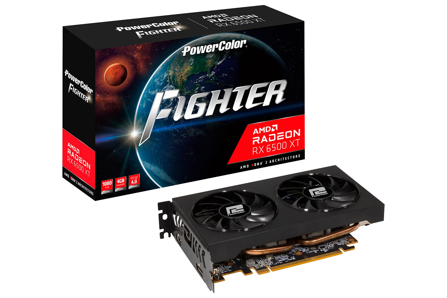 PowerColor Fighter Radeon RX 6500 XT 4GB GDDR6, grafička kartica
