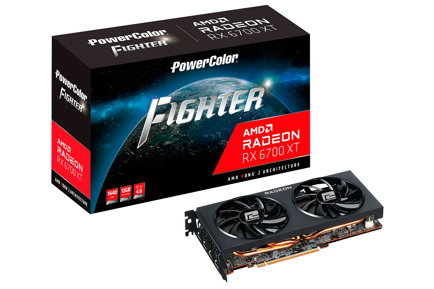 PowerColor Fighter Radeon RX 6700 XT 12GB GDDR6, grafička kartica
