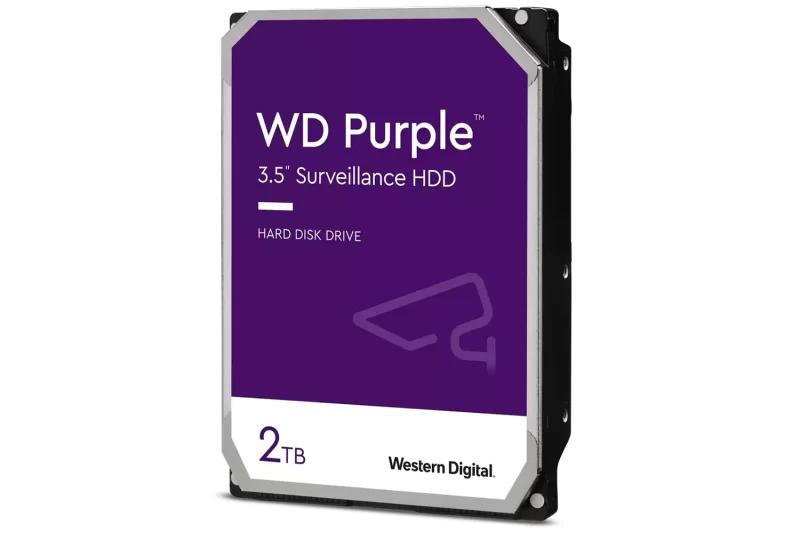 Western Digital Purple Pro Surveillance HDD, 2TB, 5400RPM, 3.5"