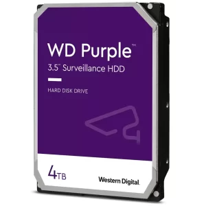 Western Digital Purple Pro Surveillance HDD, 4TB, 5400RPM, 3.5"