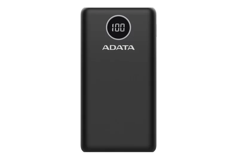 ADATA Power Bank P20000QCD, prijenosna baterija, crna