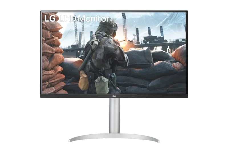 LG 27UP650-W monitor, 27", 4K, HDR, FreeSync, IPS