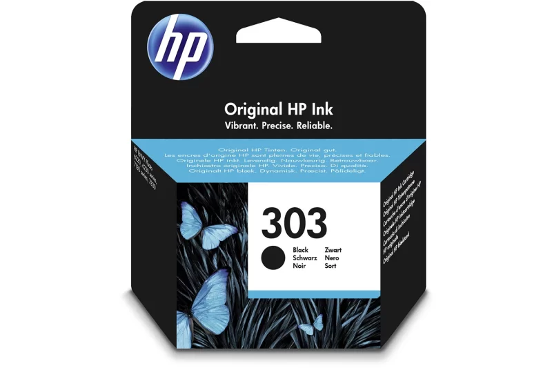 HP T6N02AE nr.303 (crna) tinta, original