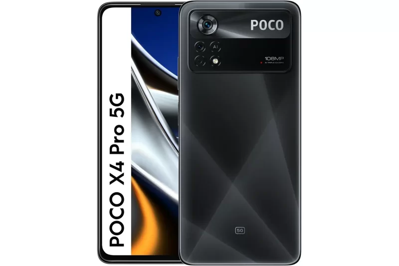Poco X4 Pro 5G 6/128GB mobitel, crni