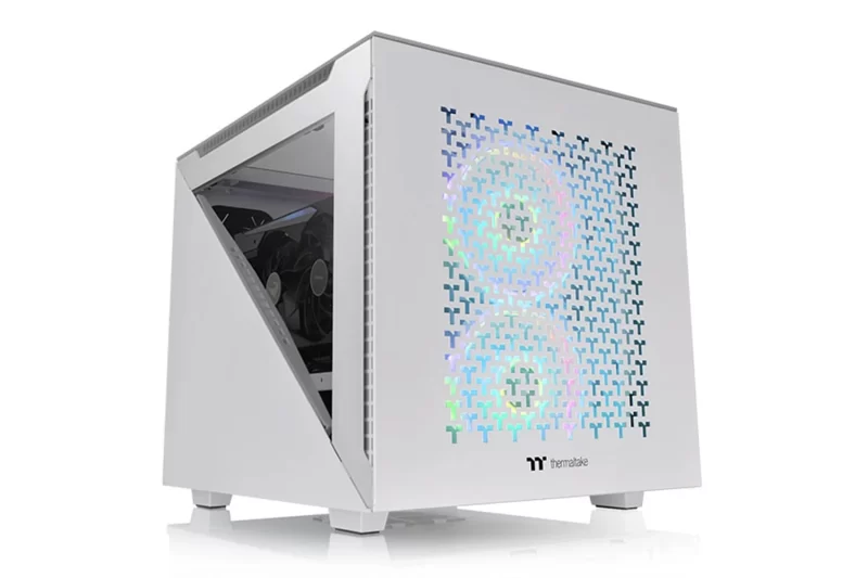 Thermaltake Divider 200 TG Air Snow kućište, Micro ATX, bijelo