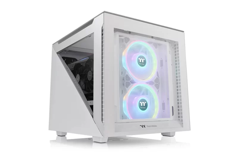 Thermaltake Divider 200 TG Snow kućište, Micro ATX, bijelo