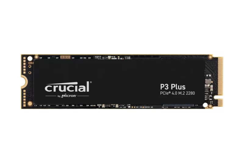 Crucial SSD P3 Plus 2TB SSD, PCIe 4.0, M.2