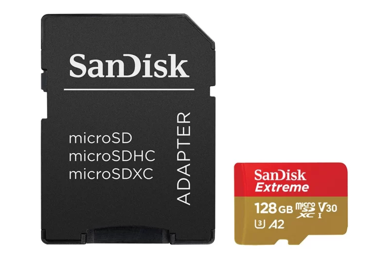 SanDisk Extreme 128GB memorijska kartica, microSDXC, C10