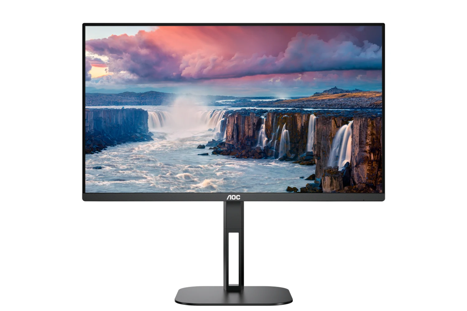 AOC Q27V5C monitor, 27", QHD, 75Hz, FreeSync, USB-C, IPS