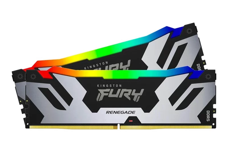Kingston Fury Renegade RGB 32GB Kit (2x16GB) DDR5 memorija, 6000MHz, CL32