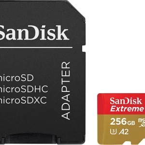 SanDisk Extreme 256GB memorijska kartica, microSDXC, C10