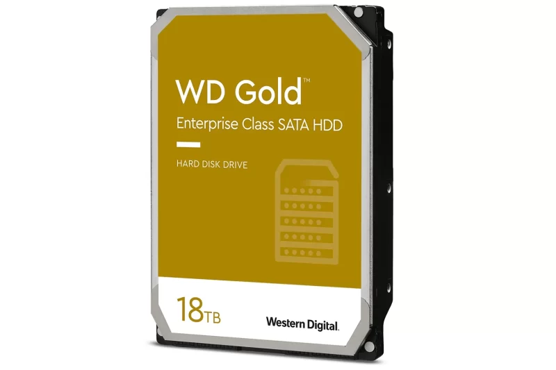 Western Digital Gold Enterprise Class HDD, 18TB, 3,5"