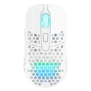 XTRFY M42 RGB Wireless bežični miš, bijeli