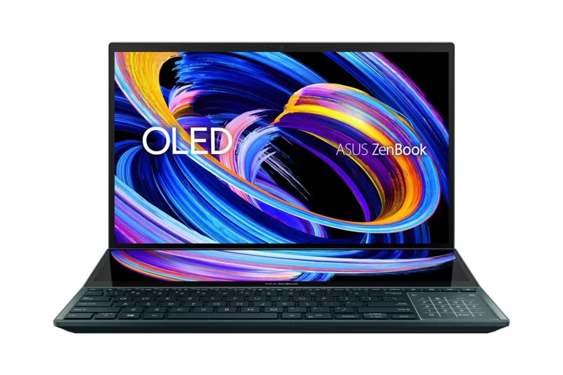 ASUS ZenBook Pro Duo 15 OLED notebook, UX582H-OLED-H941X, 15.6"/i9/32GB/RTX3080/1TB/W11P