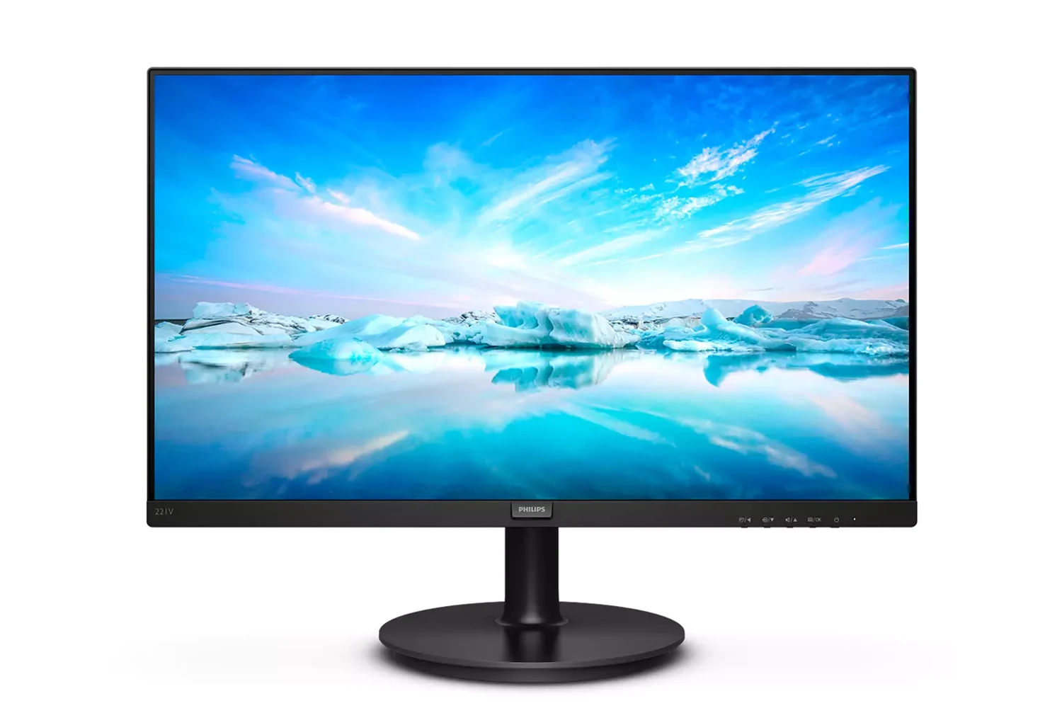 Philips 221V8A/00 monitor, 22", FullHD, 75Hz, Zvuč., Adaptive-Sync, VA