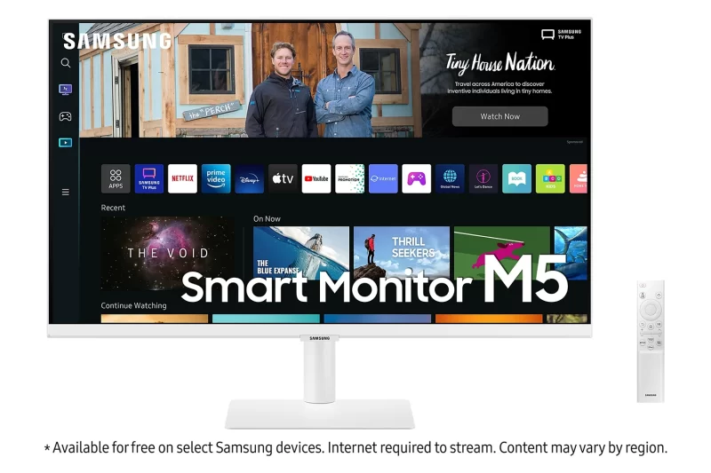 Samsung LS27BM501EUXEN monitor, 27", FullHD, Smart TV, VA