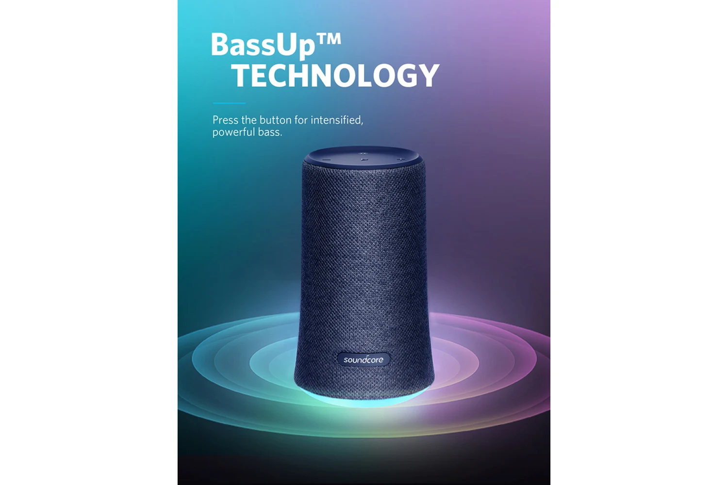 Anker Soundcore Flare 2 bluetooth zvučnik, plavi - Slika 2