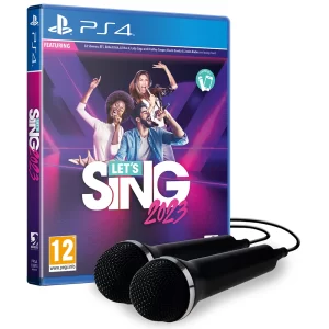 LET'S SING 2023 - DOUBLE MIC BUNDLE, Playstation 4 igra