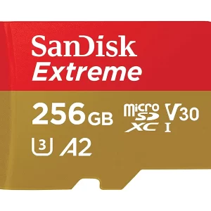 SanDisk Extreme 256GB memorijska kartica, microSDXC, UHS-I