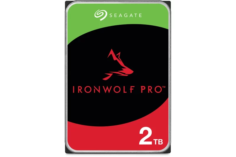 SEAGATE Ironwolf pro NAS HDD, 2TB, 7200RPM, 3.5"