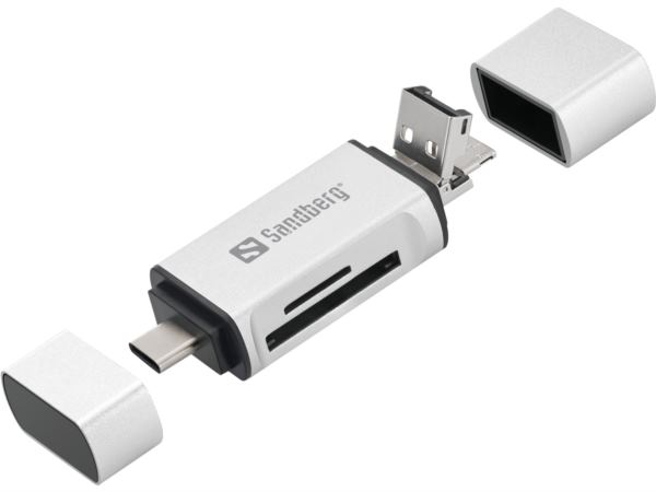 Sandberg Card Reader USB-C USB MicroUSB