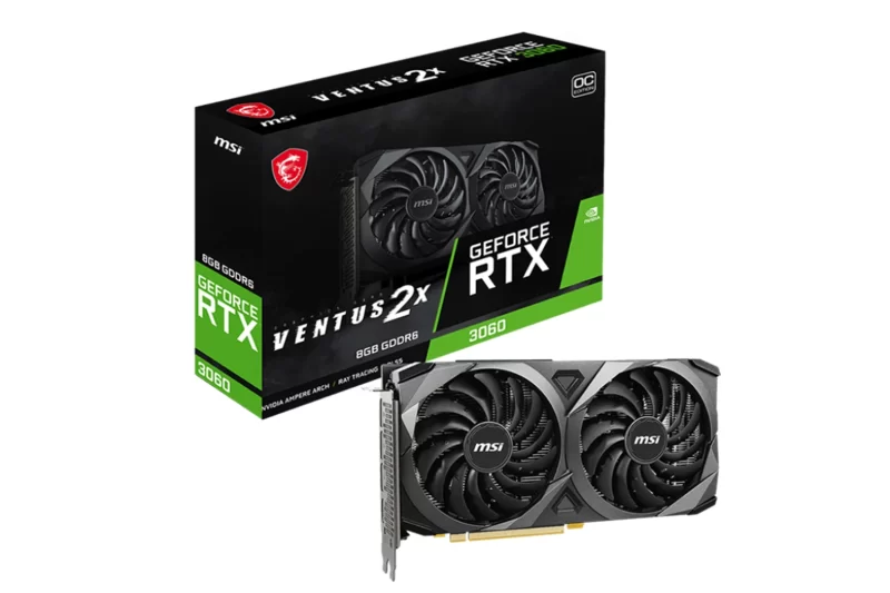 Msi Geforce Rtx 3060 Ventus 2x 8g Oc Grafička Kartica Megabajthr 7136