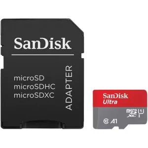 SanDisk Ultra 64GB, microSD, memorijska kartica + adapter